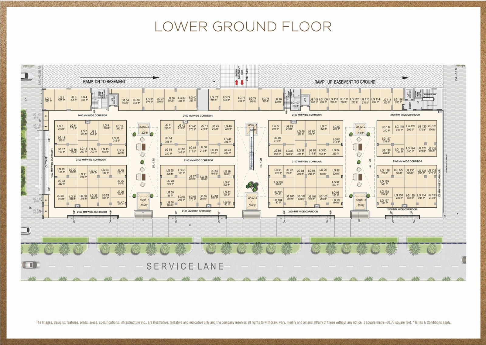 2 BHK Floor Plan